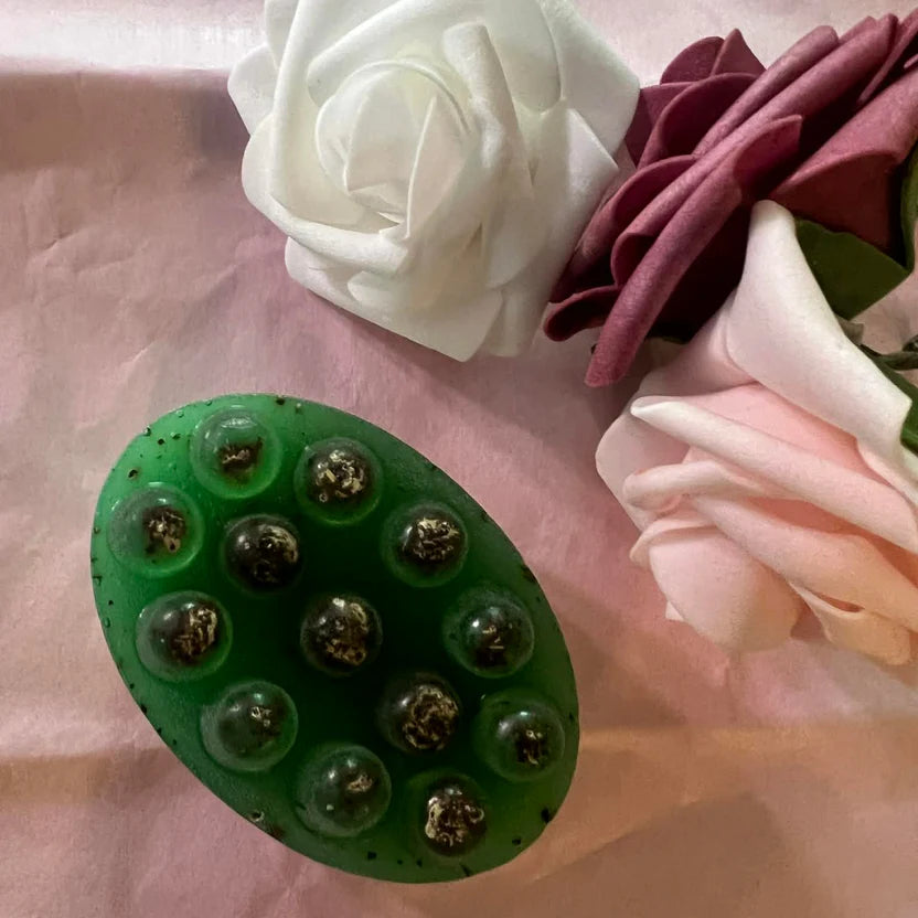 Aloe Vera, Hibiscus & Mint Soap $14.00 (2 soap bars)