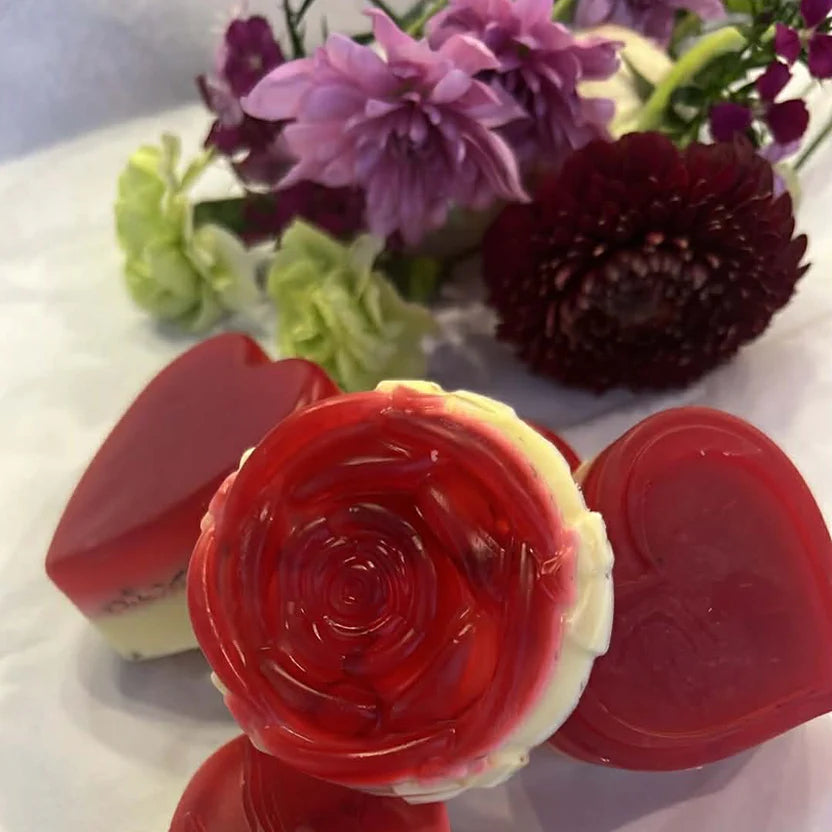 Rose Handmade Soap - Luxurious & Rejuvenating  $14.00 (2 soap bars)
