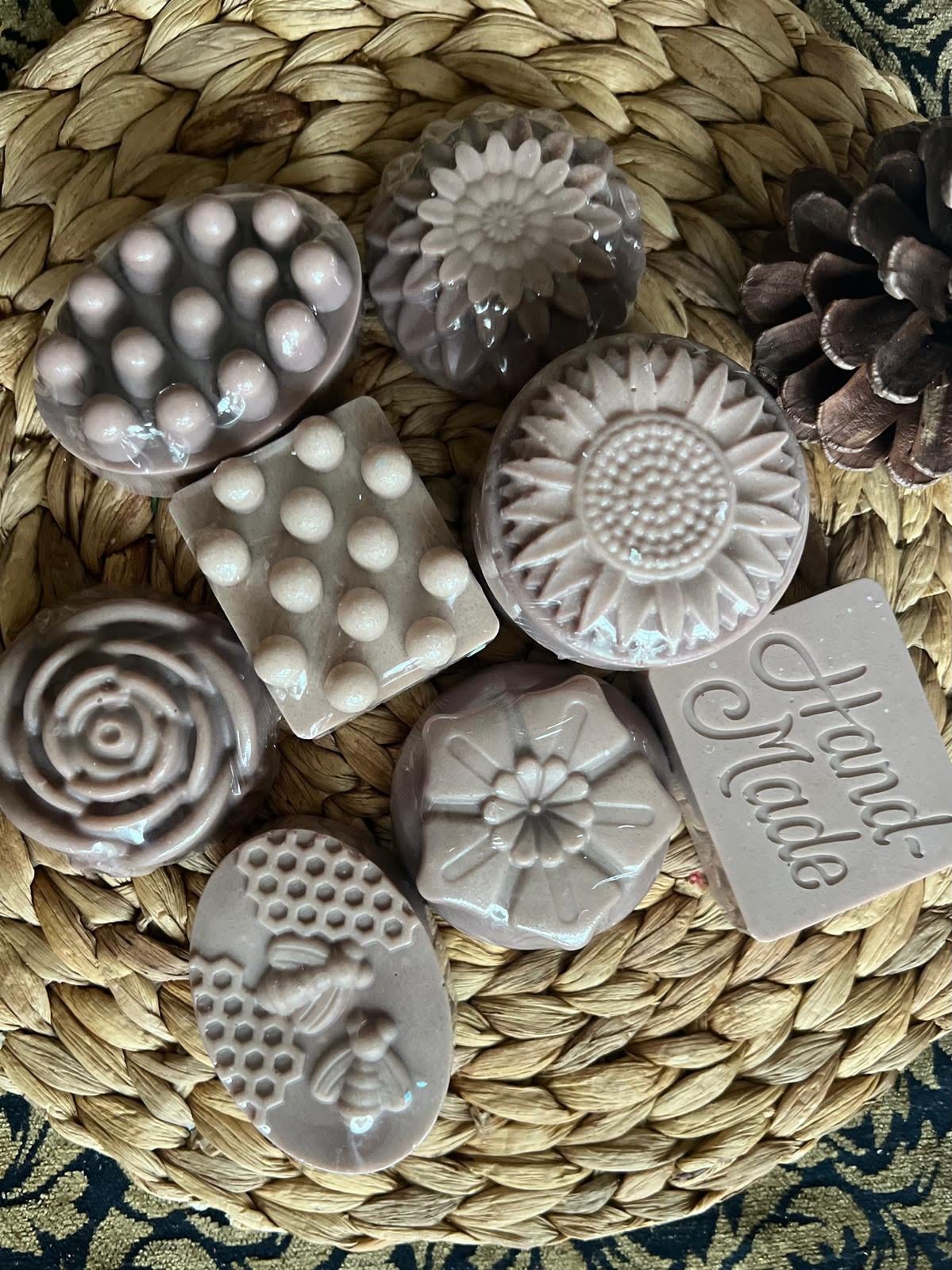 Organic Cocoa Rice Goat Milk  $14.00 (2 soap bars)