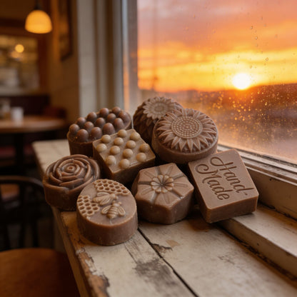 Organic Cocoa Rice Goat Milk  $14.00 (2 soap bars)